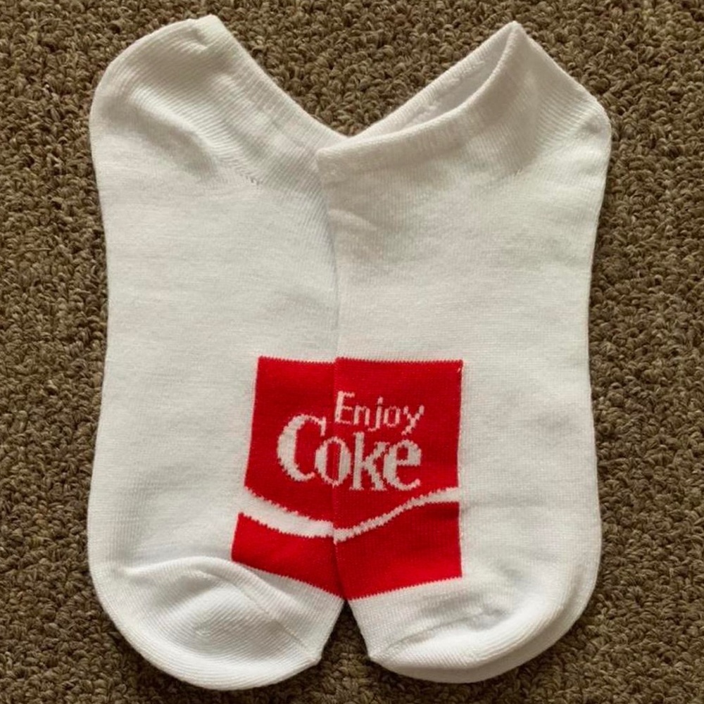 Women’s Size 4-10 “Coca-Cola” No Show/Ankle Socks *New Without Tag*